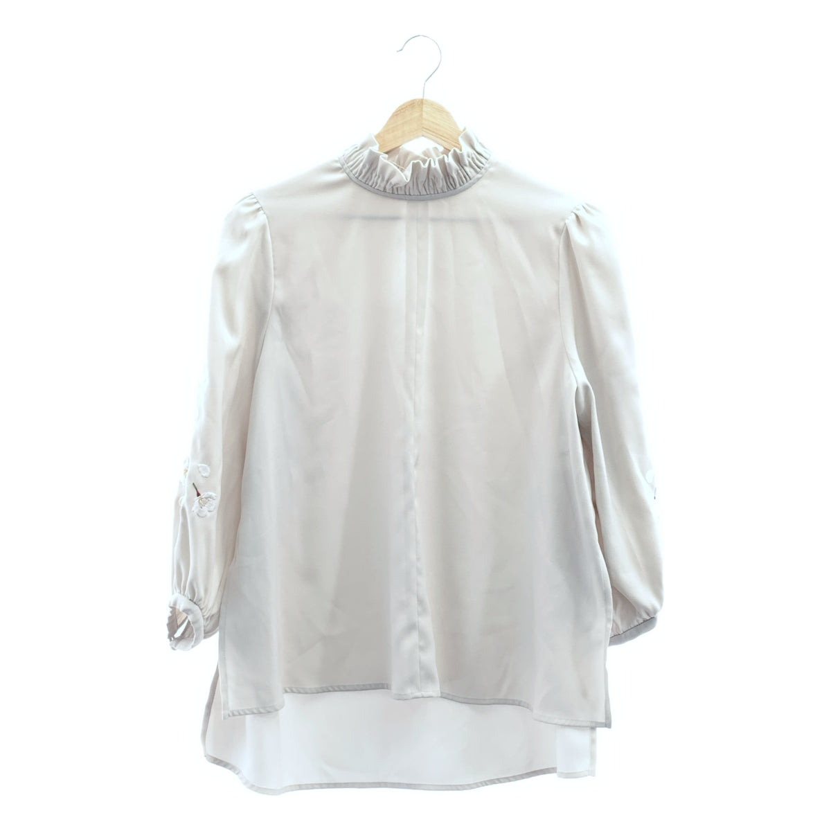 iCONOLOGY / 이코노로지 | 벚꽃 꽃을 입는 블라우스 셔츠 | F | 여성