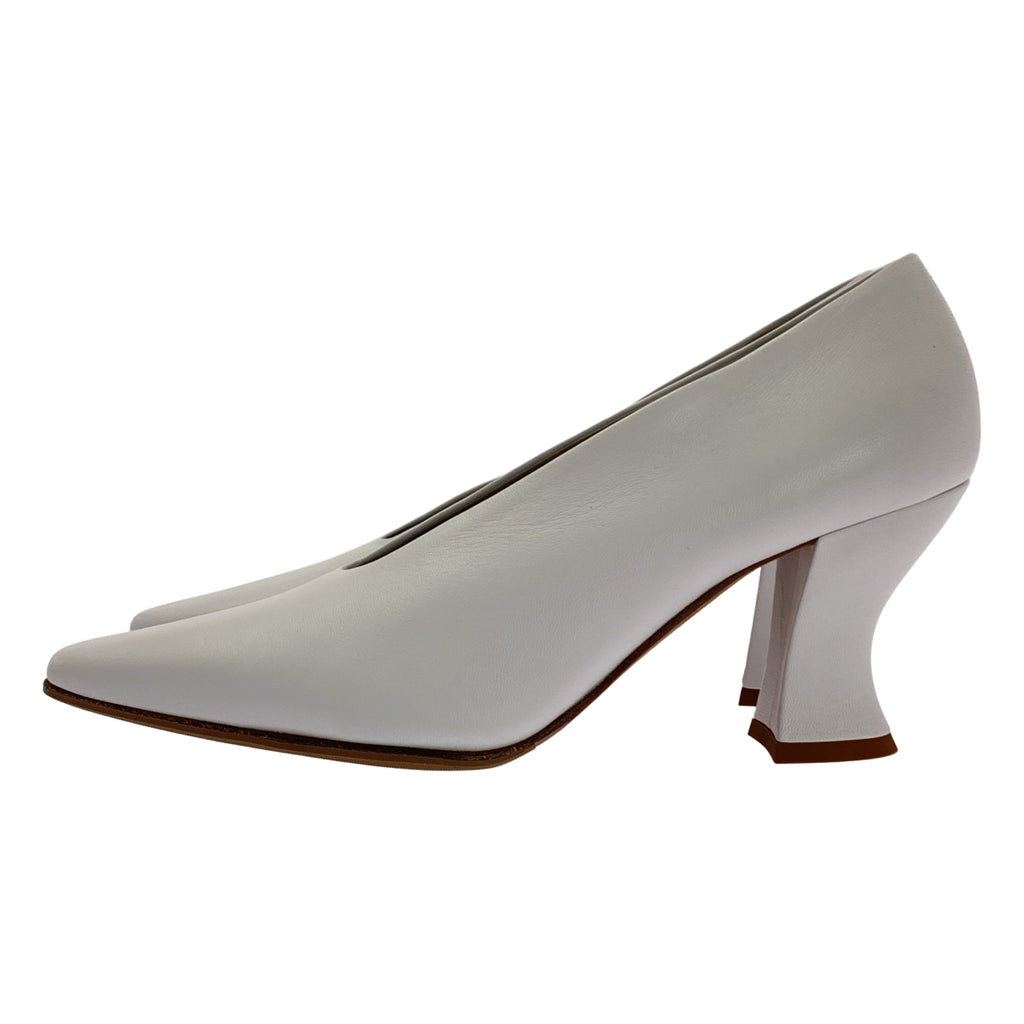 BOTTEGA VENETA / ボッテガヴェネタ | Almond アーモンド トゥ ヒール パンプス | 38 | レディース