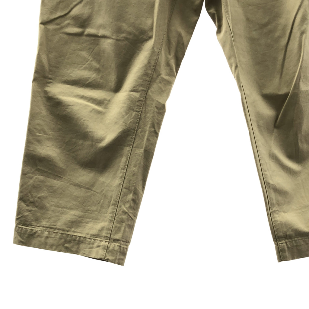 JUNYA WATANABE COMME des GARCONS / ジュンヤワタナベ | 2011SS | コットン 2タック テーパードパンツ | S | ベージュ | レディース
