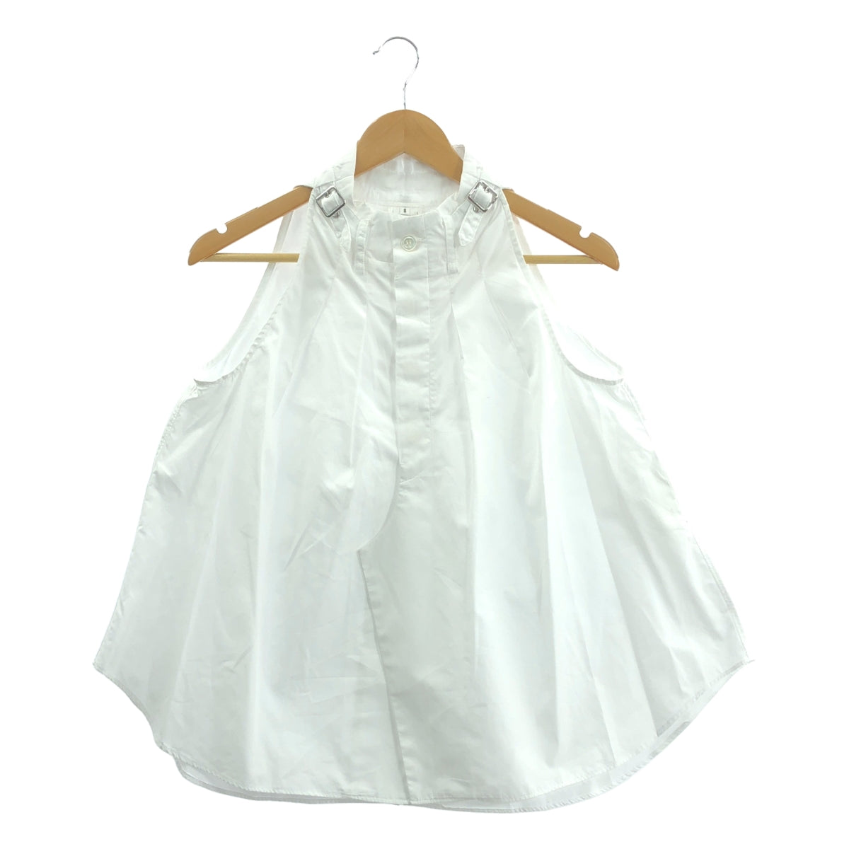 noir kei ninomiya / 느와르 케이니노미야 | 2024SS | 코튼 재구성 민소매 셔츠 | S |