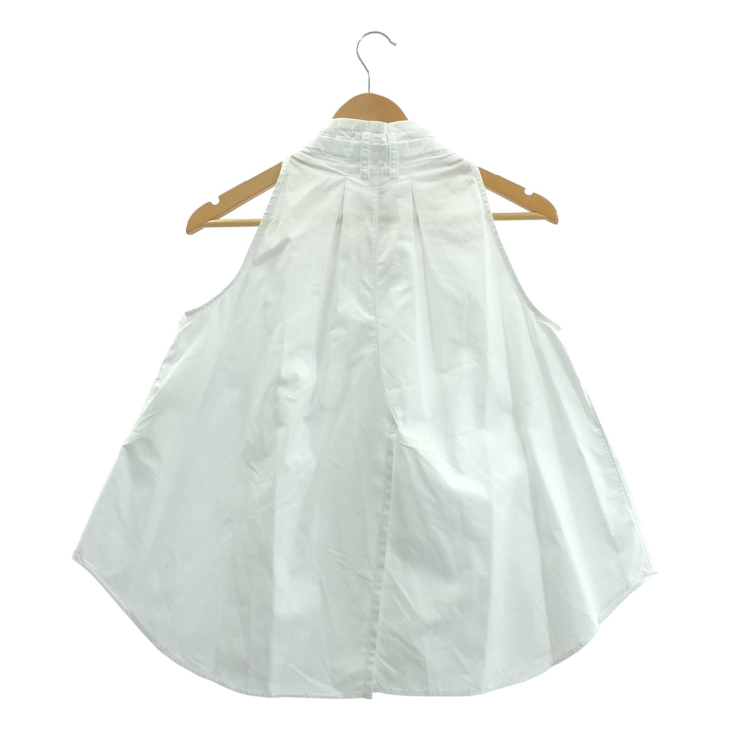 noir kei ninomiya / 느와르 케이니노미야 | 2024SS | 코튼 재구성 민소매 셔츠 | S |