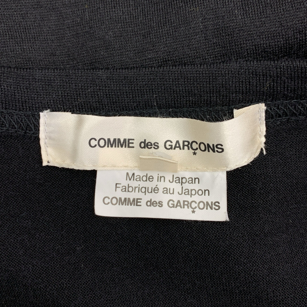 COMME des GARÇONS | 2021 秋冬系列 | 羊毛與薄紗層疊長袖上衣 | S 碼 |