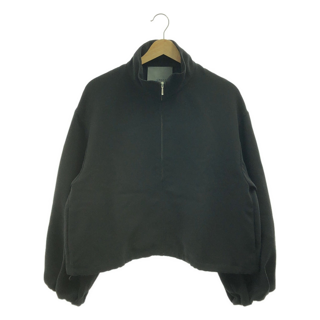 uncrave / アンクレイヴ | ボリュームスリーブ スイングトップジャケット | 2 | ブラック | レディース