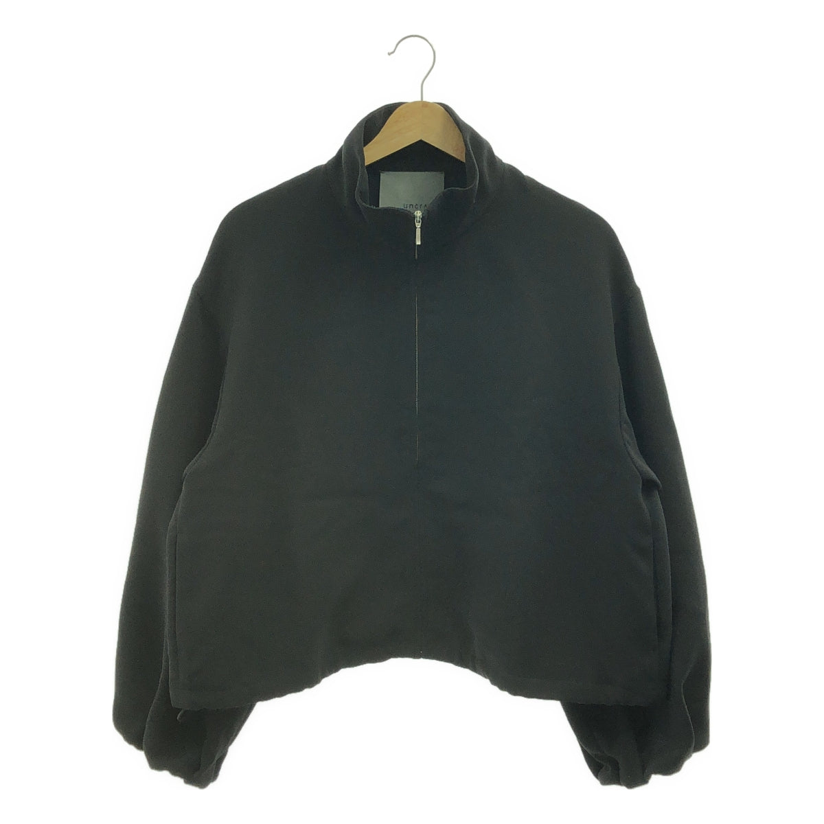 uncrave / アンクレイヴ | ボリュームスリーブ スイングトップジャケット | 2 | ブラック | レディース