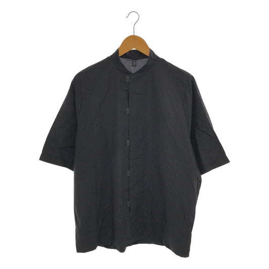 TEATORA / Teatora | CAPSULESNAP SHIRT S/S HOVERLAYER / Capsule Snap Shirt | 1 | black | Men's