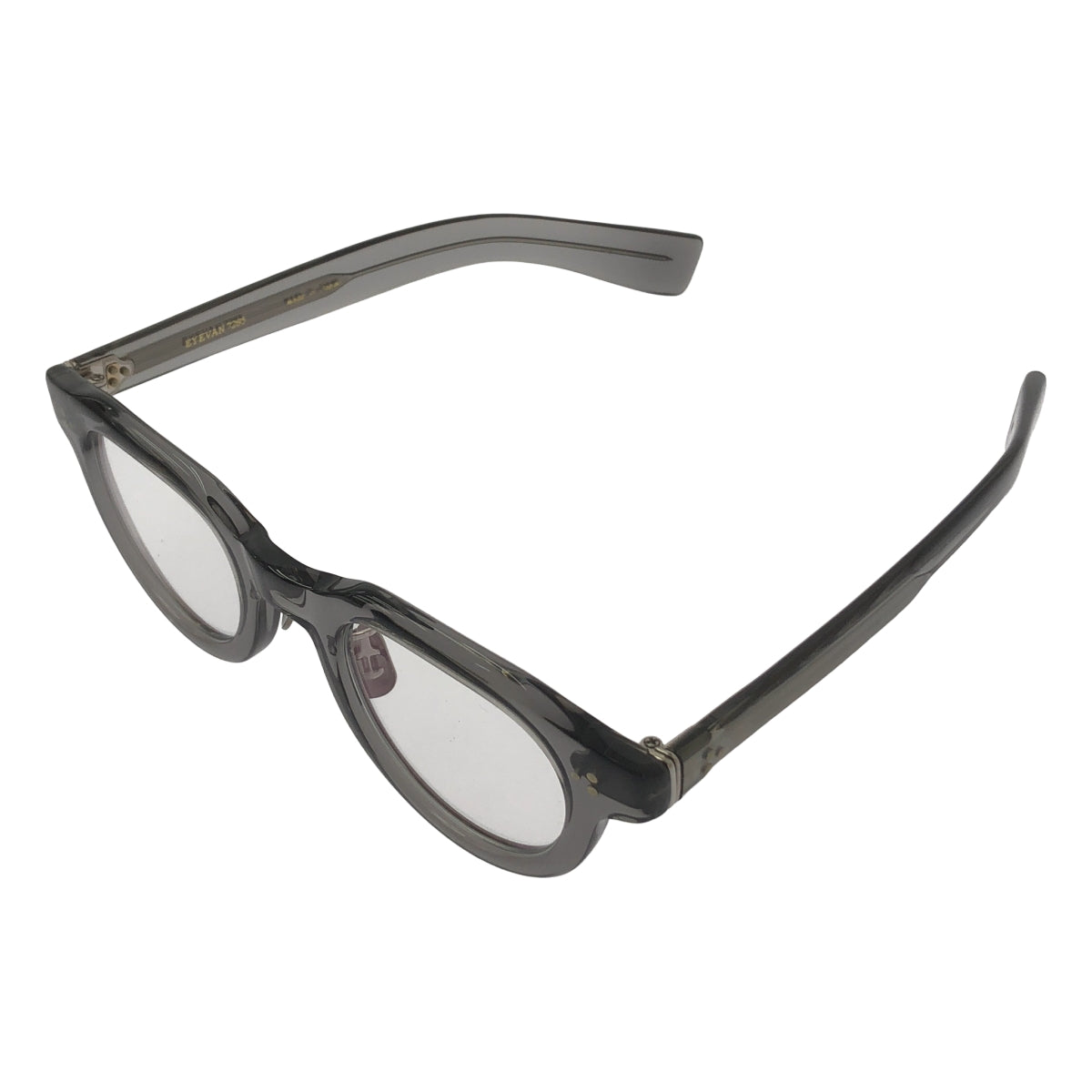 【美品】  EYEVAN 7285 / アイヴァン7285 | 340(43) / アイウェア サングラス / ユニセックス | 43□23 | C.124（クリア）