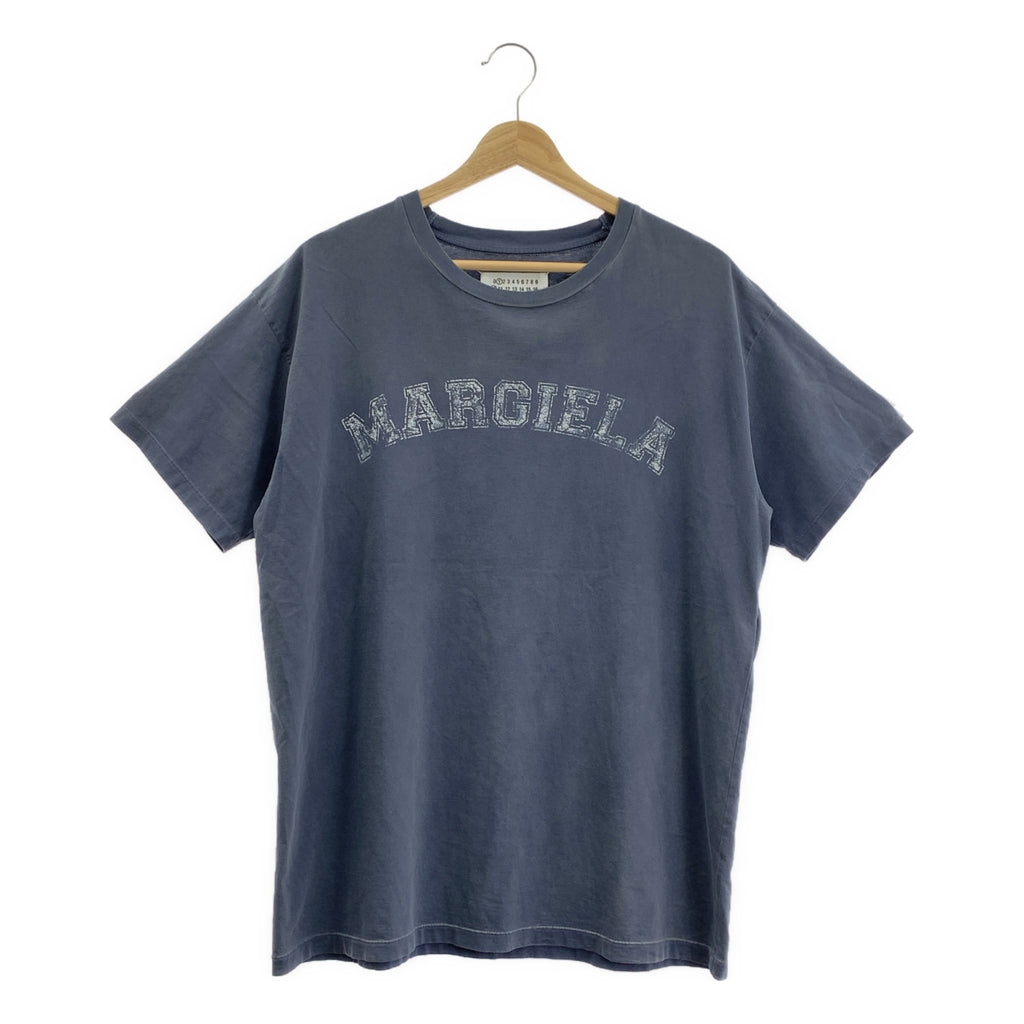Maison Margiela / メゾンマルジェラ | 2023SS | ヴィンテージ加工 ロゴプリントTシャツ | M | メンズ