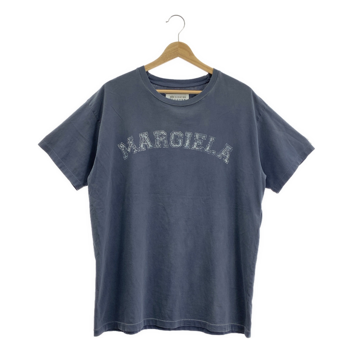 Maison Margiela / メゾンマルジェラ | 2023SS | ヴィンテージ加工 ロゴプリントTシャツ | M | メンズ