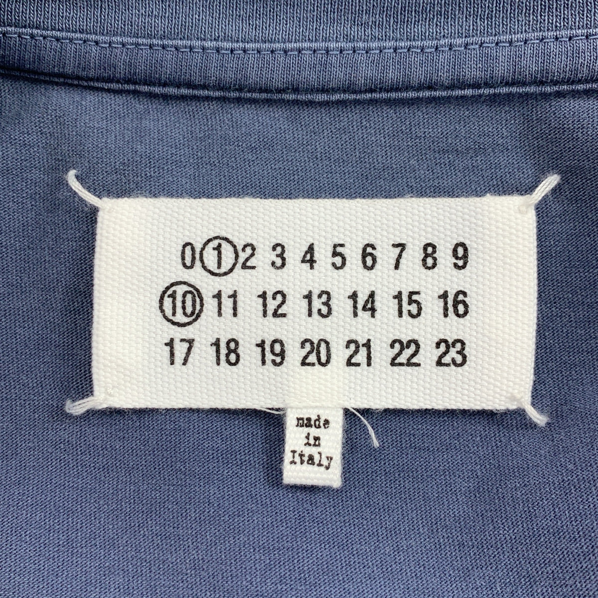 Maison Margiela / メゾンマルジェラ | 2023SS | ヴィンテージ加工 ロゴプリントTシャツ | M | メンズ