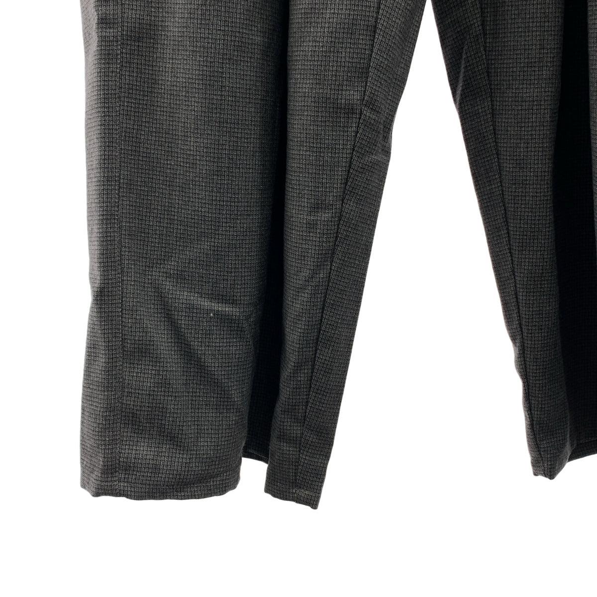 BLESS / 브레스 | Ultra Wide Pleated Trousers 울 울트라 와이드 3 플리츠 체크 슬랙스 팬츠 | M | 남성