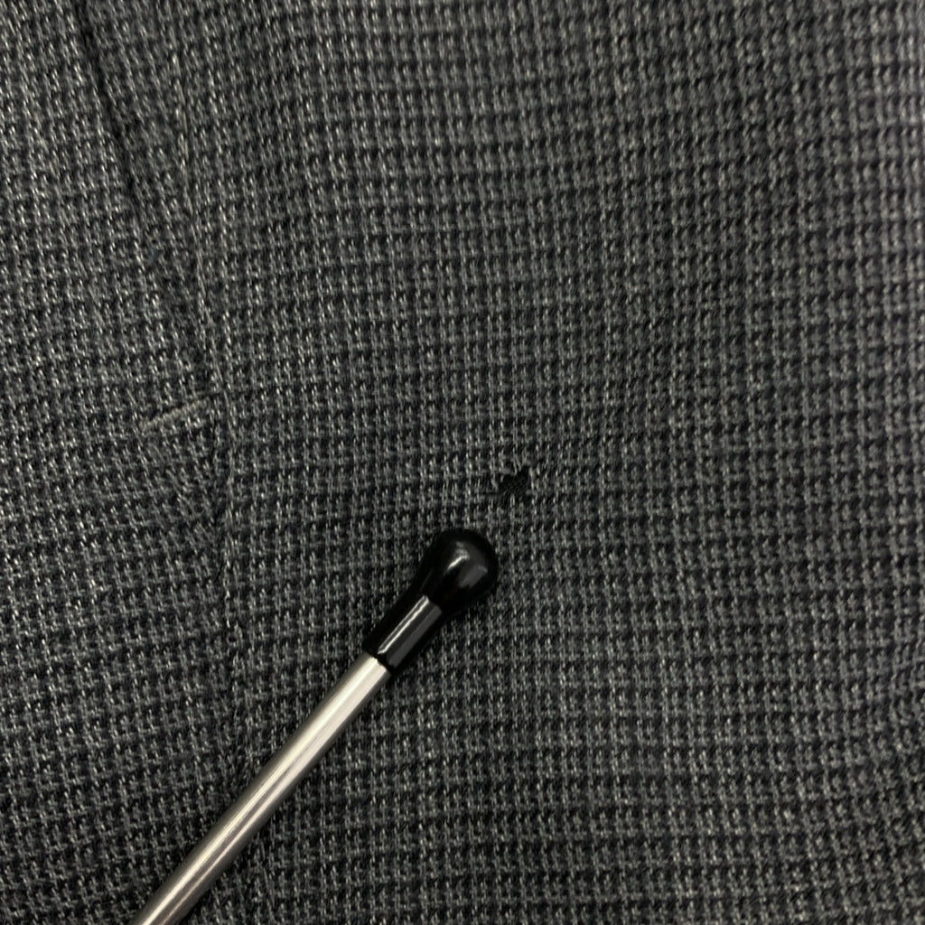 BLESS / ブレス | Ultra Wide Pleated Trousers ウール  ウルトラワイド 3プリーツ チェック スラックス パンツ | M | メンズ