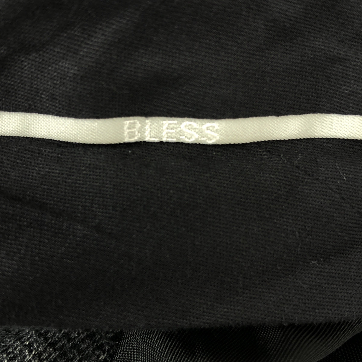 BLESS / ブレス | Ultra Wide Pleated Trousers ウール  ウルトラワイド 3プリーツ チェック スラックス パンツ | M | メンズ