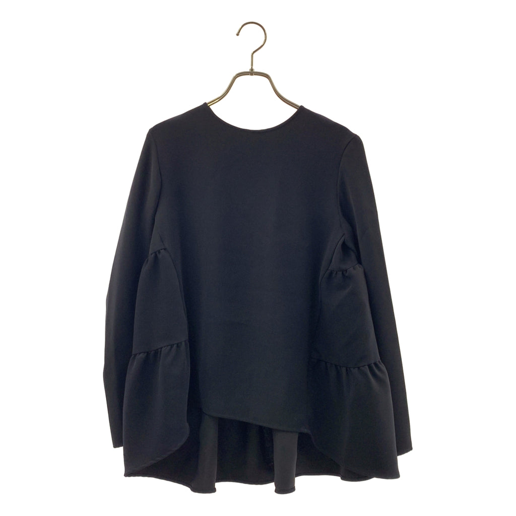 YOKO CHAN / 요코찬 | L / S 백 티어드 블라우스 셔츠 | 36 | 여성