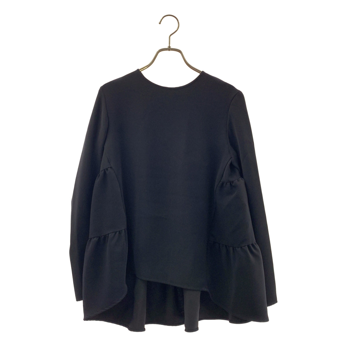 YOKO CHAN / 요코찬 | L / S 백 티어드 블라우스 셔츠 | 36 | 여성