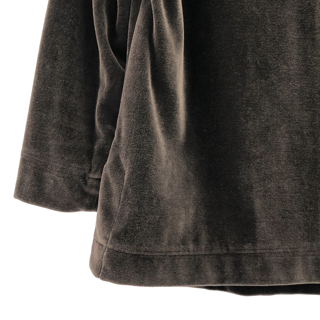 MADISON BLUE / 매디슨 블루 | 벨루어 슬릿 풀오버 컷소우 | 00(XS) |