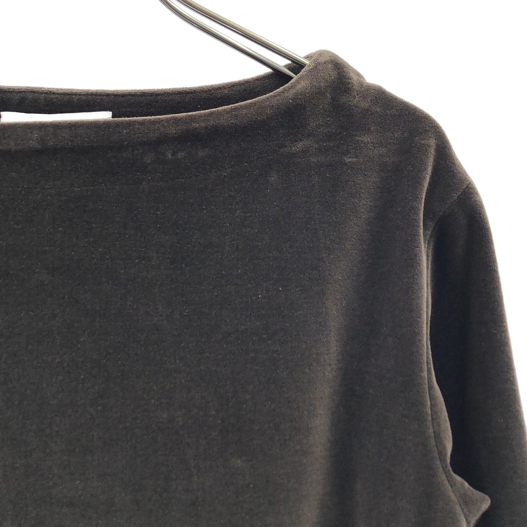 MADISON BLUE / 매디슨 블루 | 벨루어 슬릿 풀오버 컷소우 | 00(XS) |