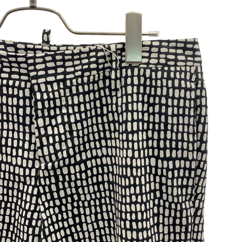 DSQUARED2 / 디스퀘어드 | 총무늬 로고 플레이트 슬랙스 팬츠 | 40 |