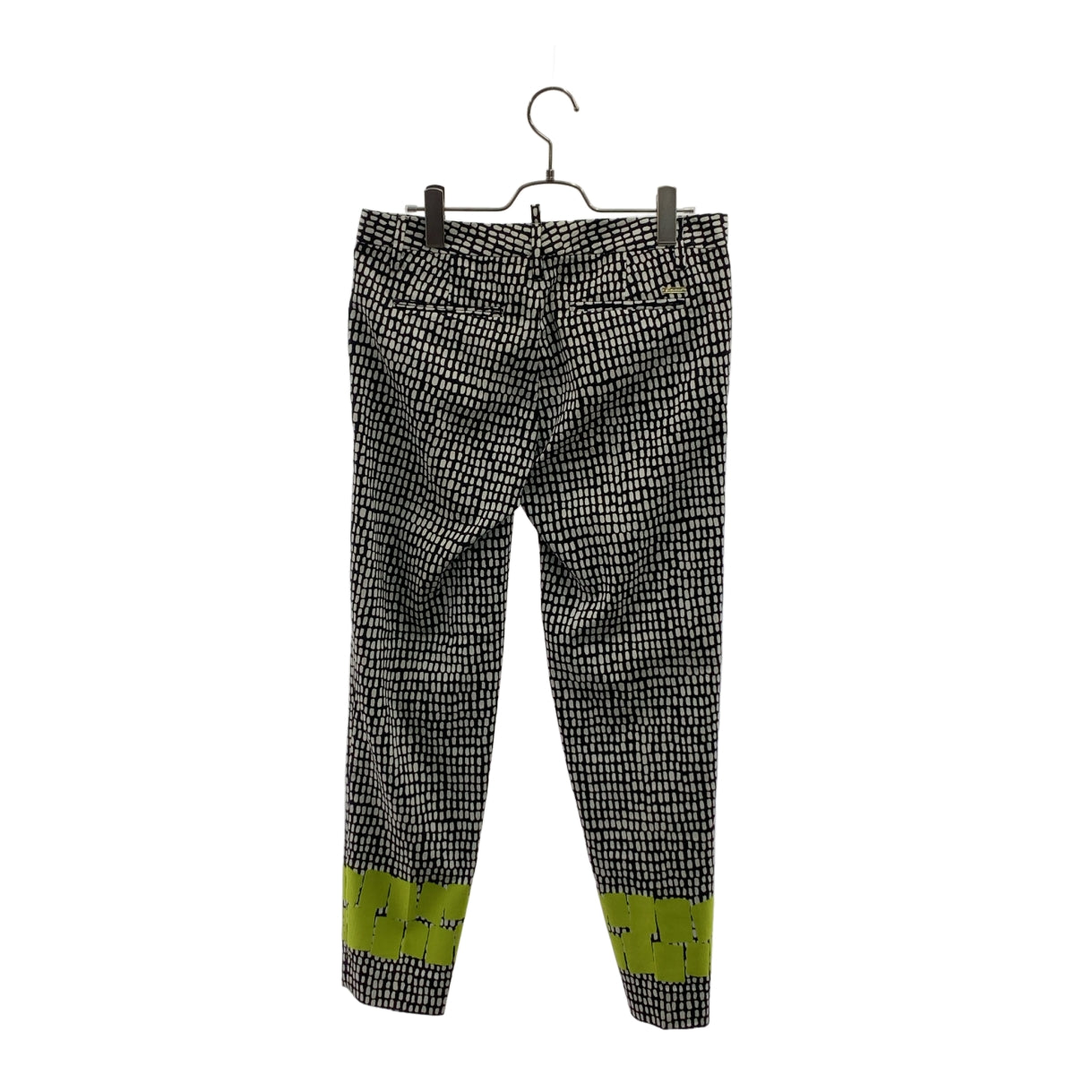 DSQUARED2 / 디스퀘어드 | 총무늬 로고 플레이트 슬랙스 팬츠 | 40 |