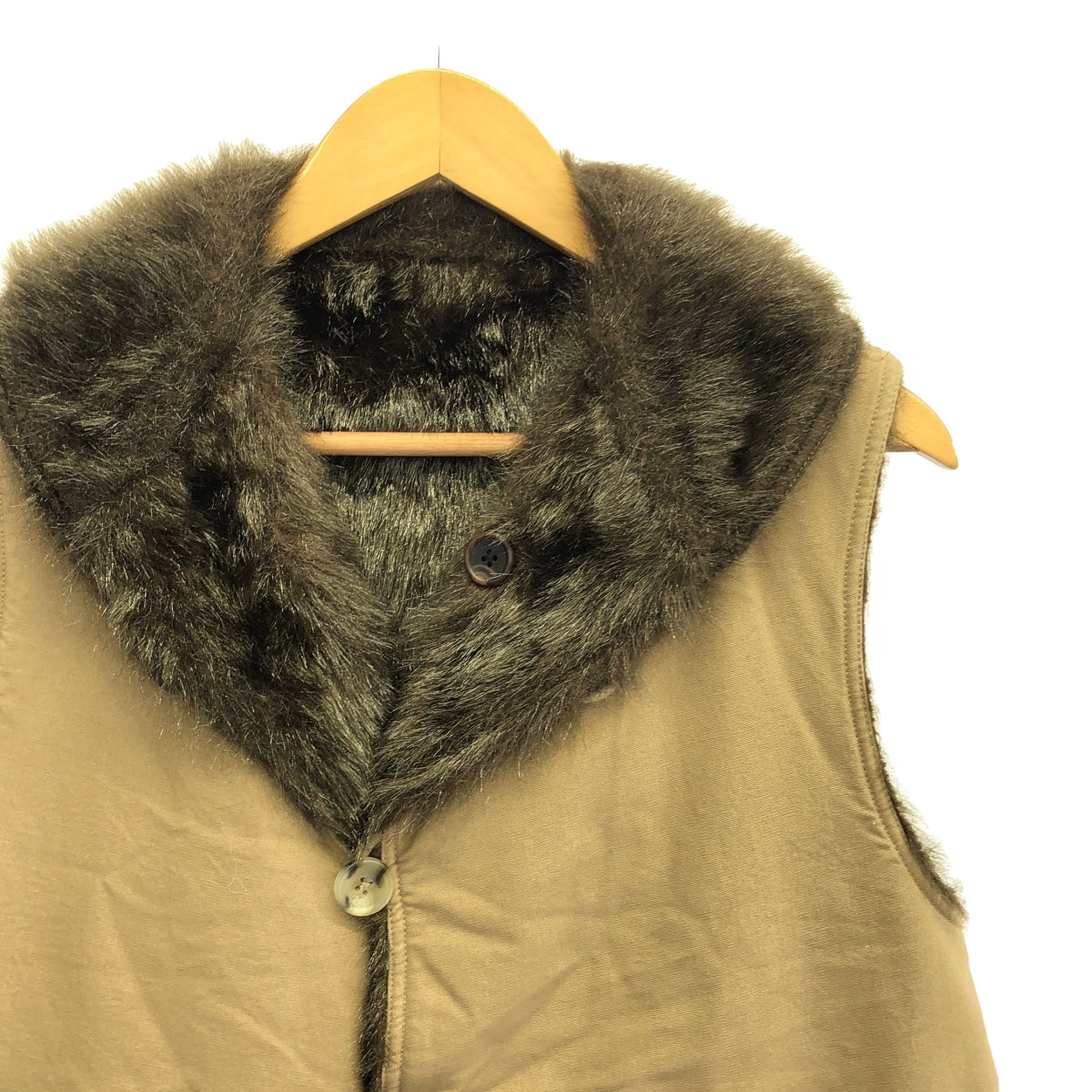 Engineered Garments | Reversible Faux Fur Vest | S | Men's