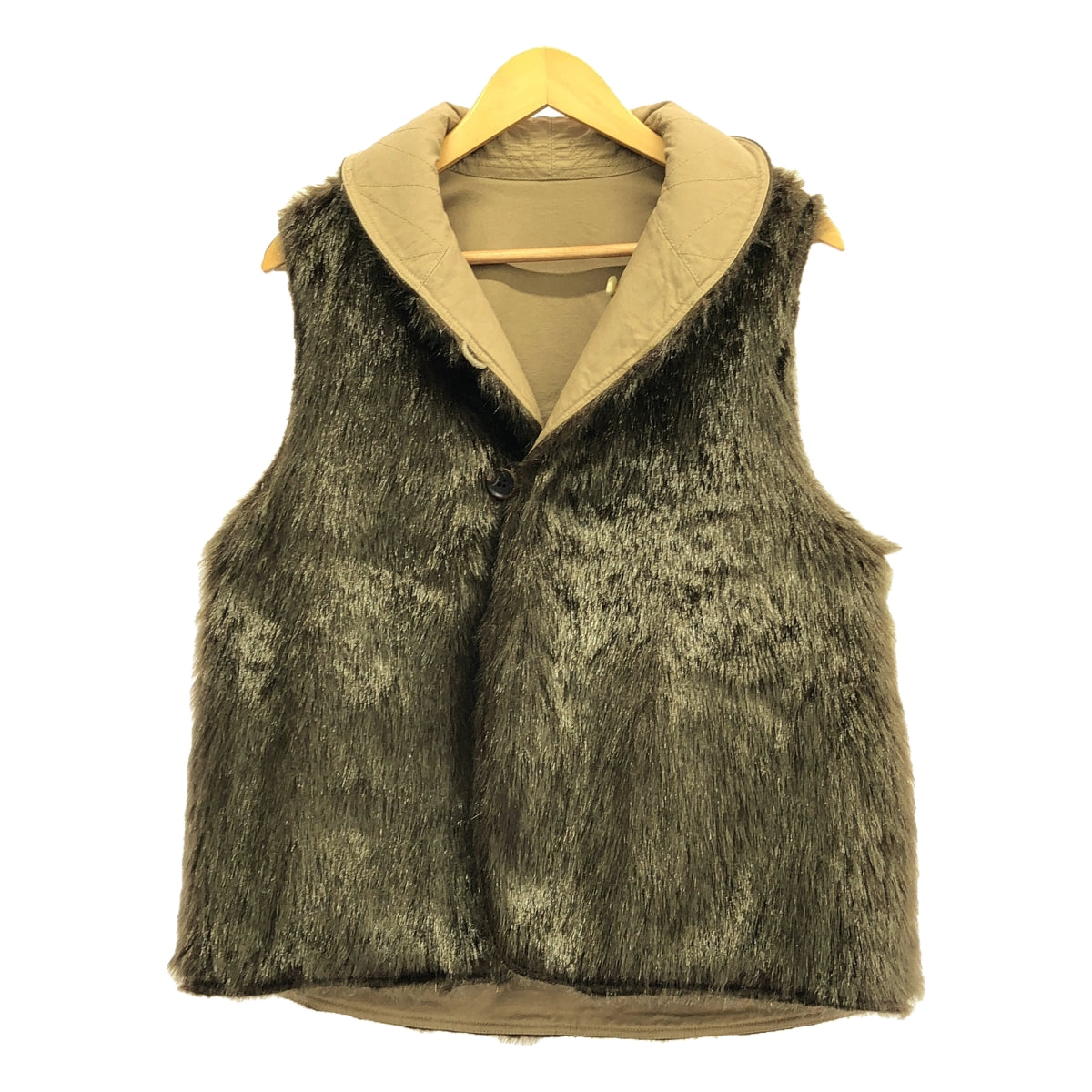 Engineered Garments | Reversible Faux Fur Vest | S | Men's