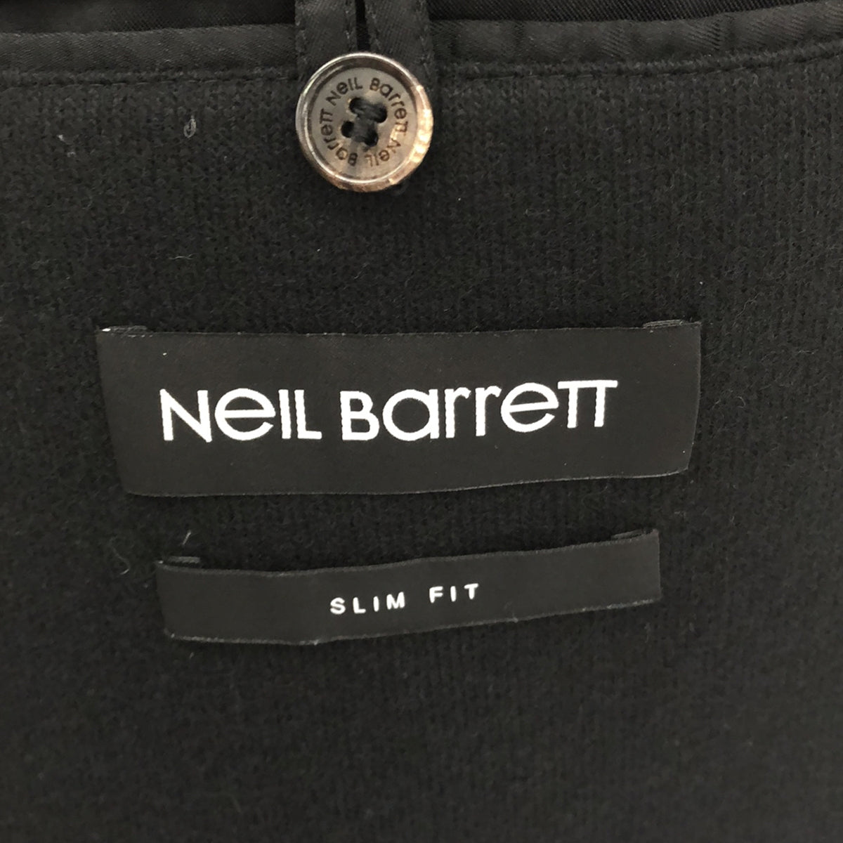 Neil Barrett / 닐 발렛 | SLIM FIT 울 혼합 3B 테일러드 재킷 | 50 | 블랙 | 여성