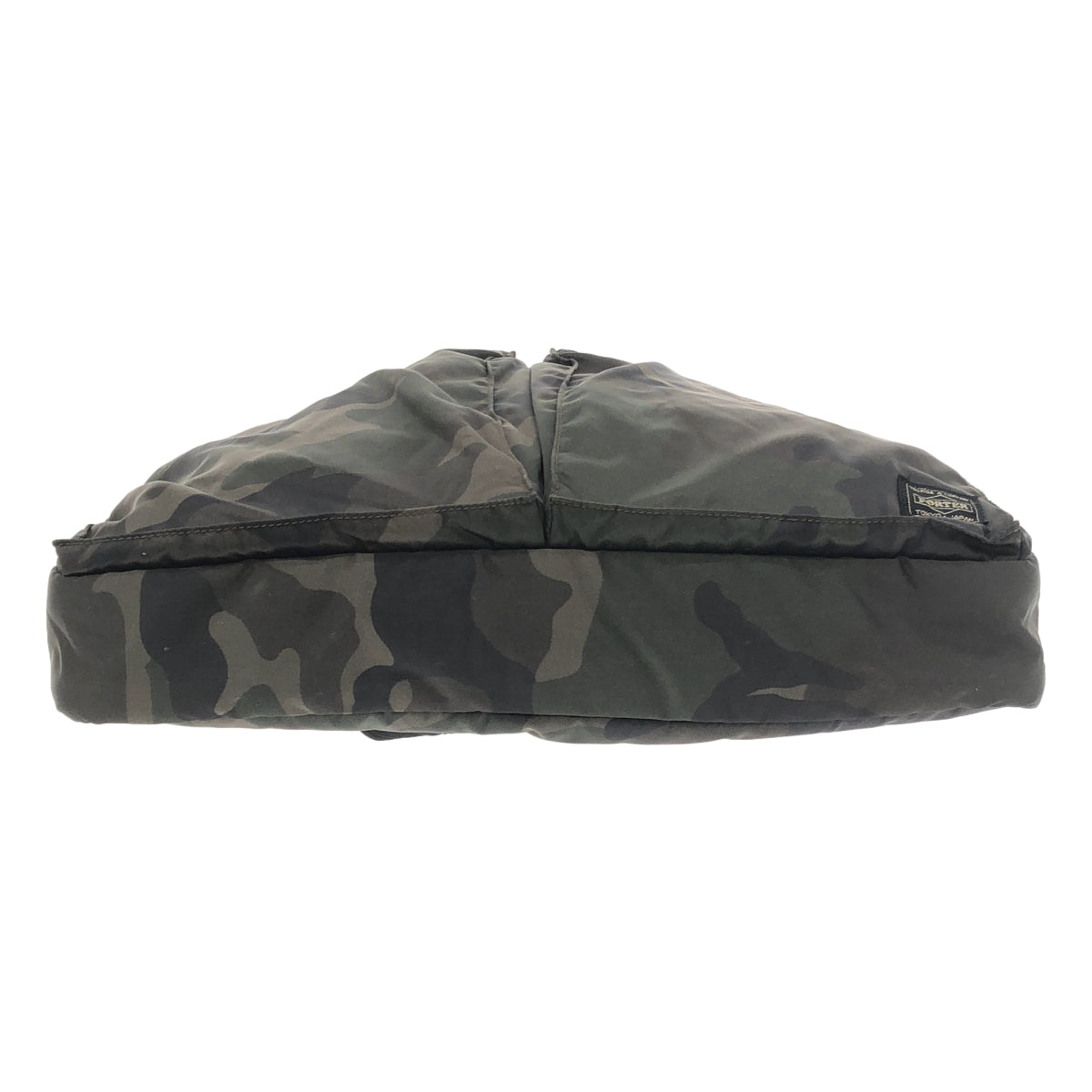 PORTER / 포터 | LIMITED EDITION / 30th ANNIVERSARY BRIEF CASE TANKER / 유조선 총 무늬 위장 위장 2way 숄더 첨부 서류 가방 핸드백 | 카키 계 | 남성
