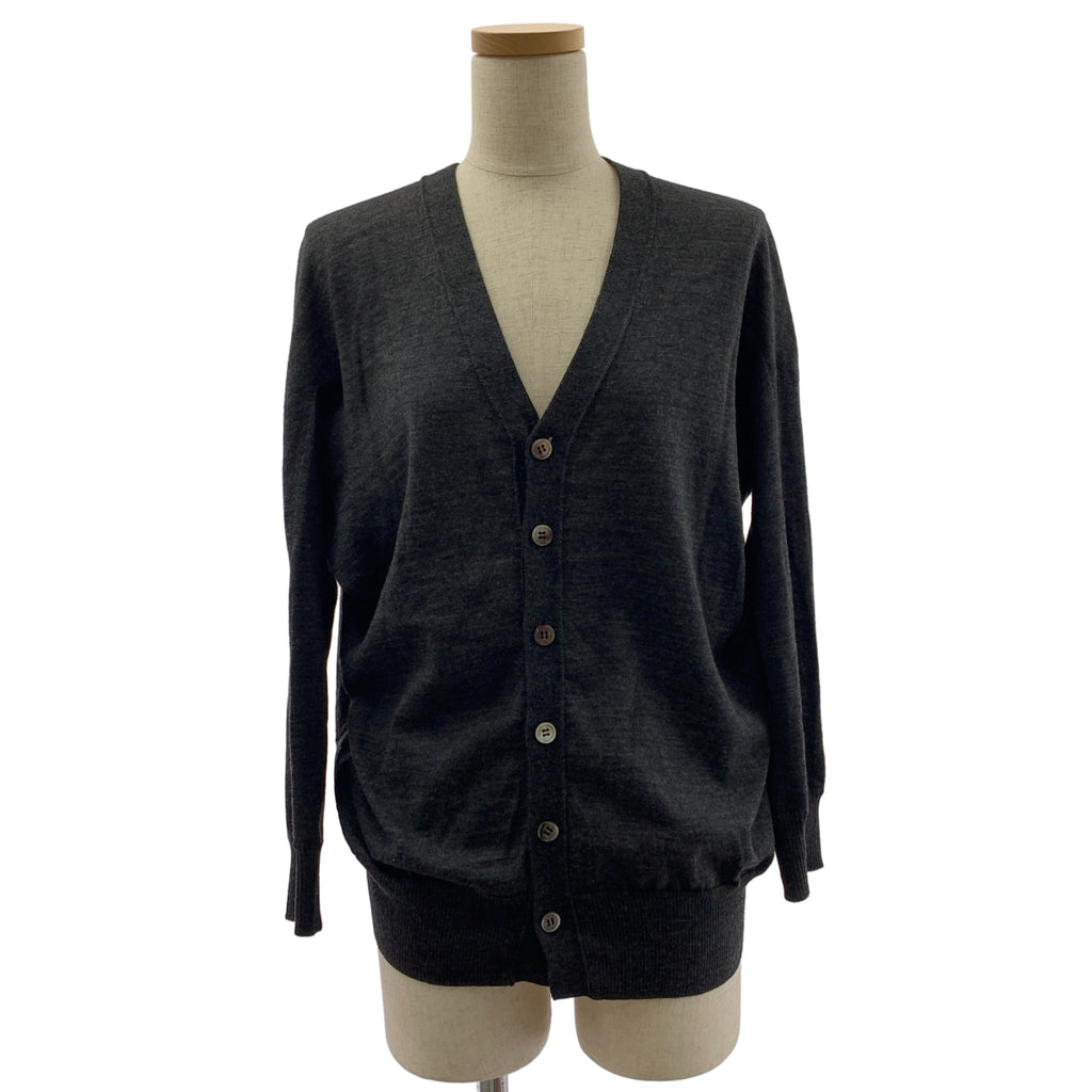 JUNYA WATANABE COMME des GARCONS / ジュンヤワタナベ | 2013AW | ウール バックボタン ニット カーディガン | S |