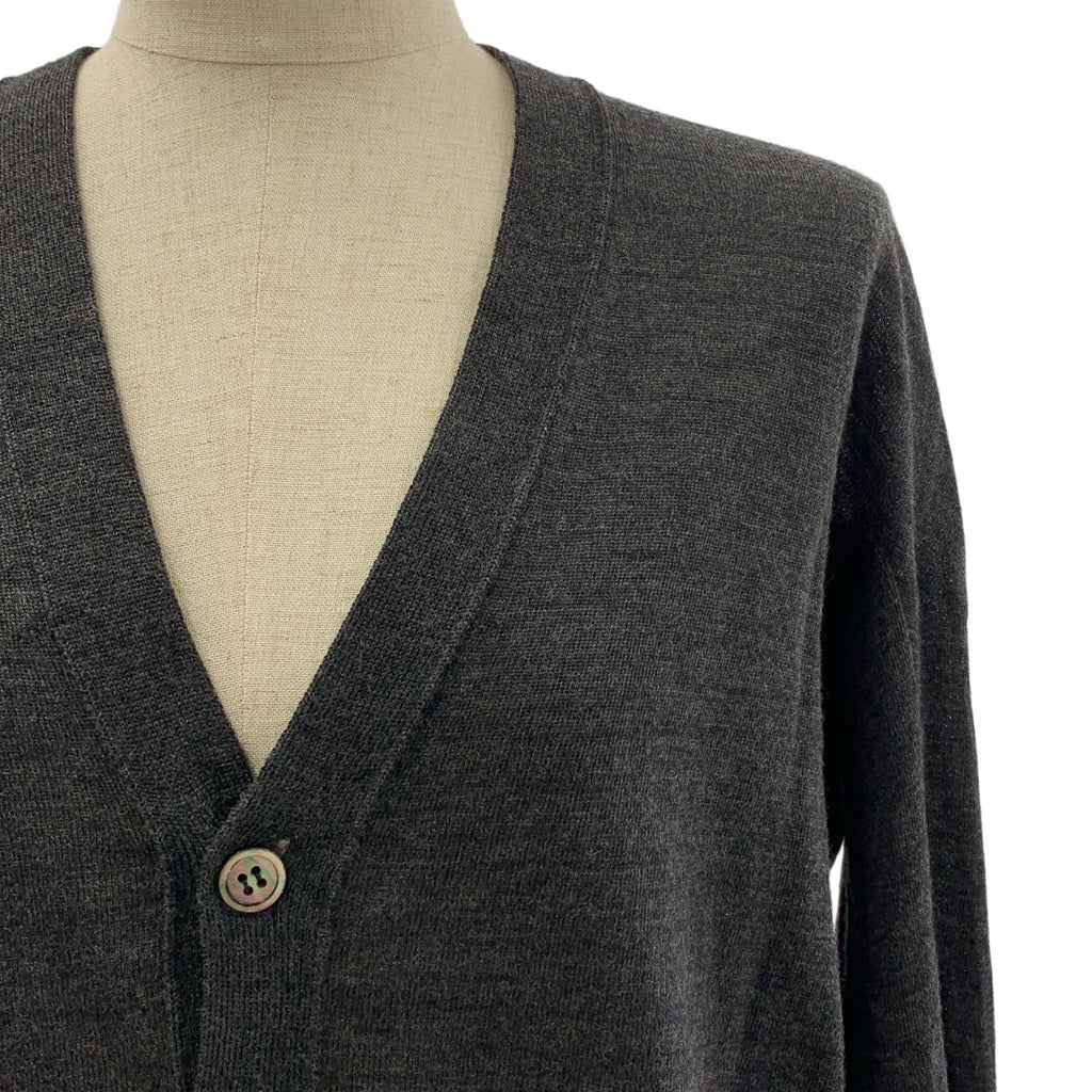 JUNYA WATANABE COMME des GARCONS / ジュンヤワタナベ | 2013AW | ウール バックボタン ニット カーディガン | S |