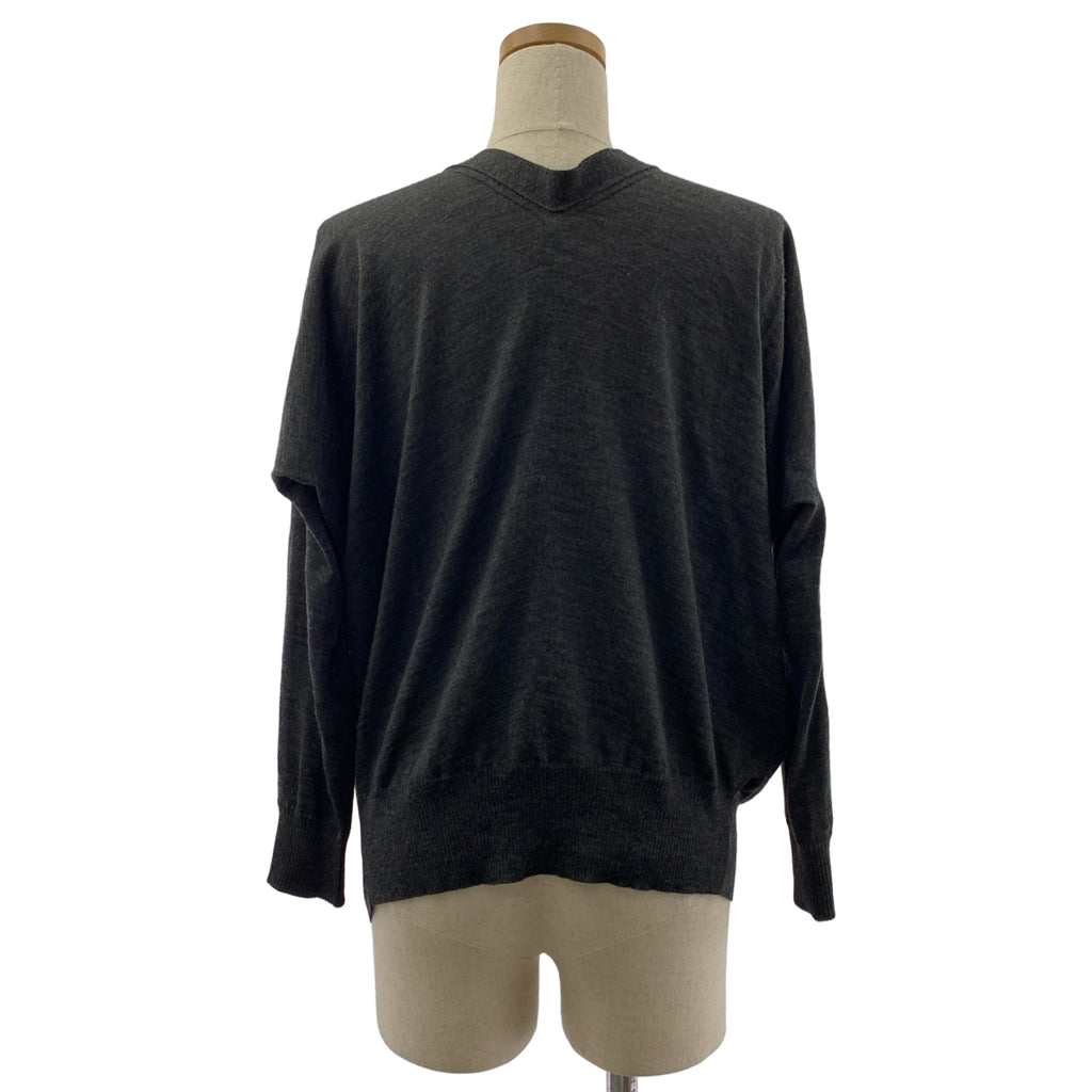 JUNYA WATANABE COMME des GARCONS / ジュンヤワタナベ | 2013AW | ウール バックボタン ニット カーディガン | S |
