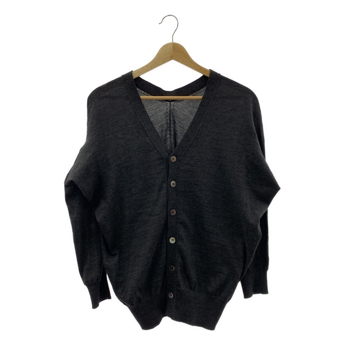 JUNYA WATANABE COMME des GARCONS / ジュンヤワタナベ | 2013AW | ウール バックボタン ニット カーディガン | S |