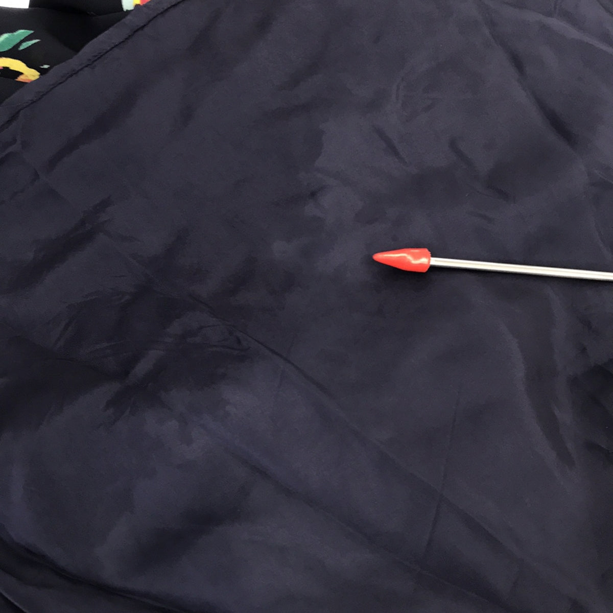 新原 |植物花卉印花無袖連身裙 |尺寸 34 |海軍 |女性的