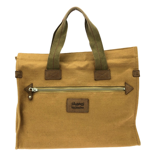 Dapper’s / ダッパーズ | Classical Rectangular Canvas Tote Bag キャンバス トートバッグ |