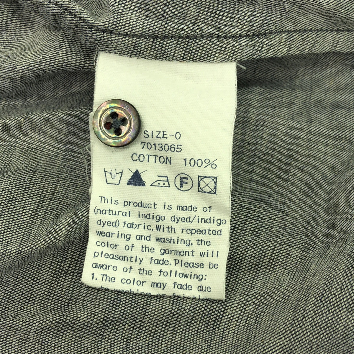 45r / Forty-Five R | 棉質花朵刺繡設計襯衫 | 0 | 靛藍 | 女款