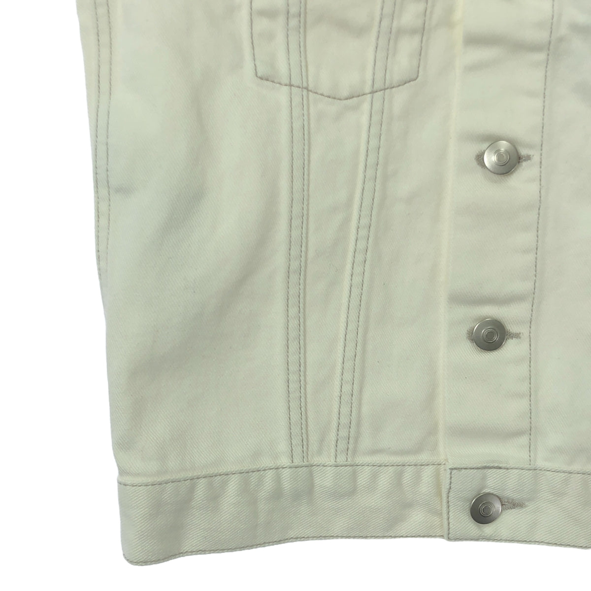 [狀況良好] Maison Margiela | 2021春夏 |牛仔背心 | S |白色 |女性的