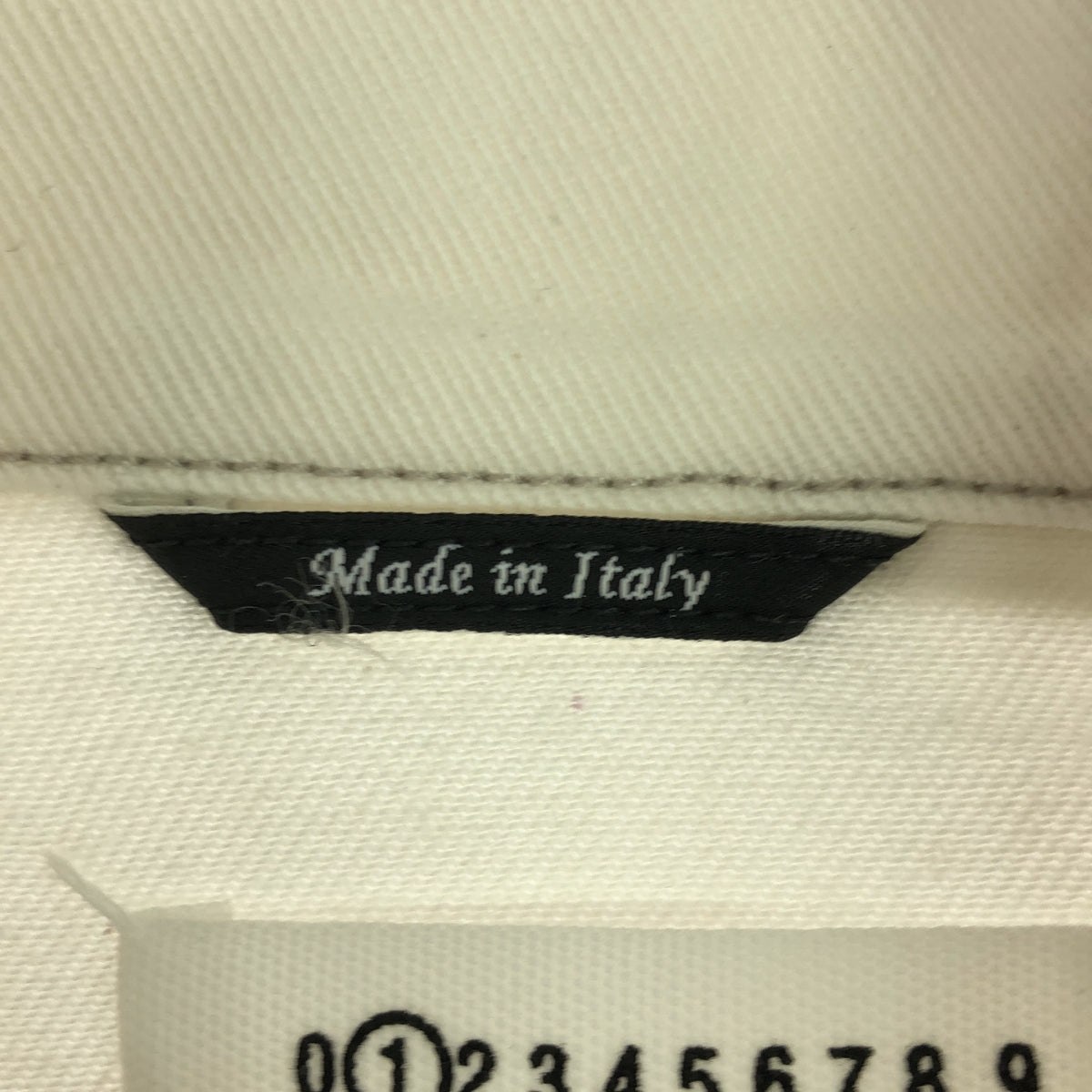 [狀況良好] Maison Margiela | 2021春夏 |牛仔背心 | S |白色 |女性的