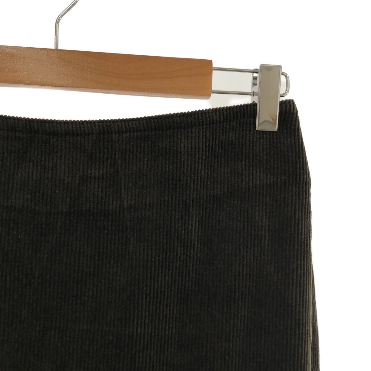 Deuxieme Classe / Deuxieme Classe | corduroy wide skirt | 34 | moss green | women's