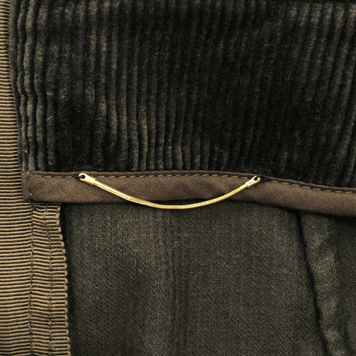 Deuxieme Classe / 두지엠 클래스 | corduroy wide 스커트 | 34 | 모스 그린 | 여성