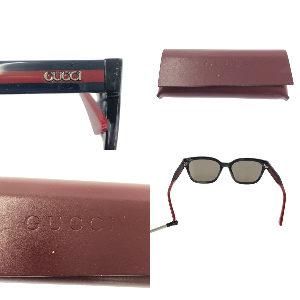 GUCCI / グッチ | シェリーライン スクエア サングラス | 56◻︎18-145