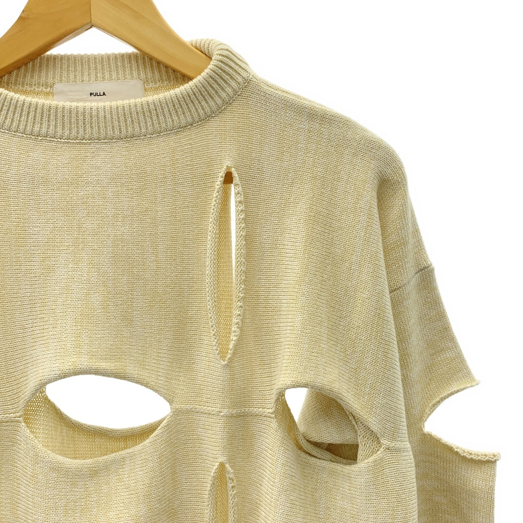 TOGA PULLA | 開衩針織套頭衫 | 尺寸 36 | 女款