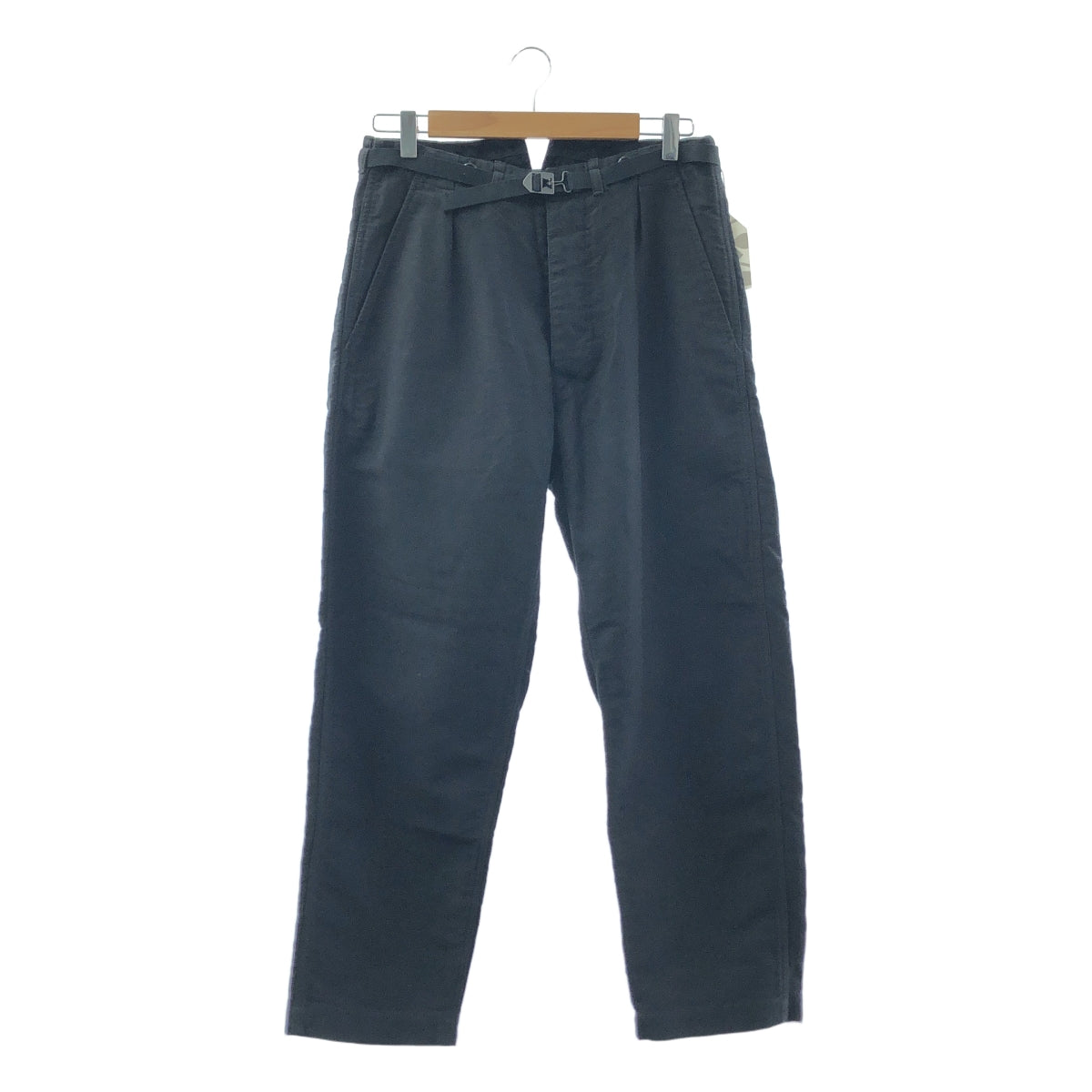 【미품】 AUBERGE / 오베르주 | 2021AW | MC PEINTRE 판토르 몰 스킨 컴프레 바지 | 38 | 블랙 | 남성