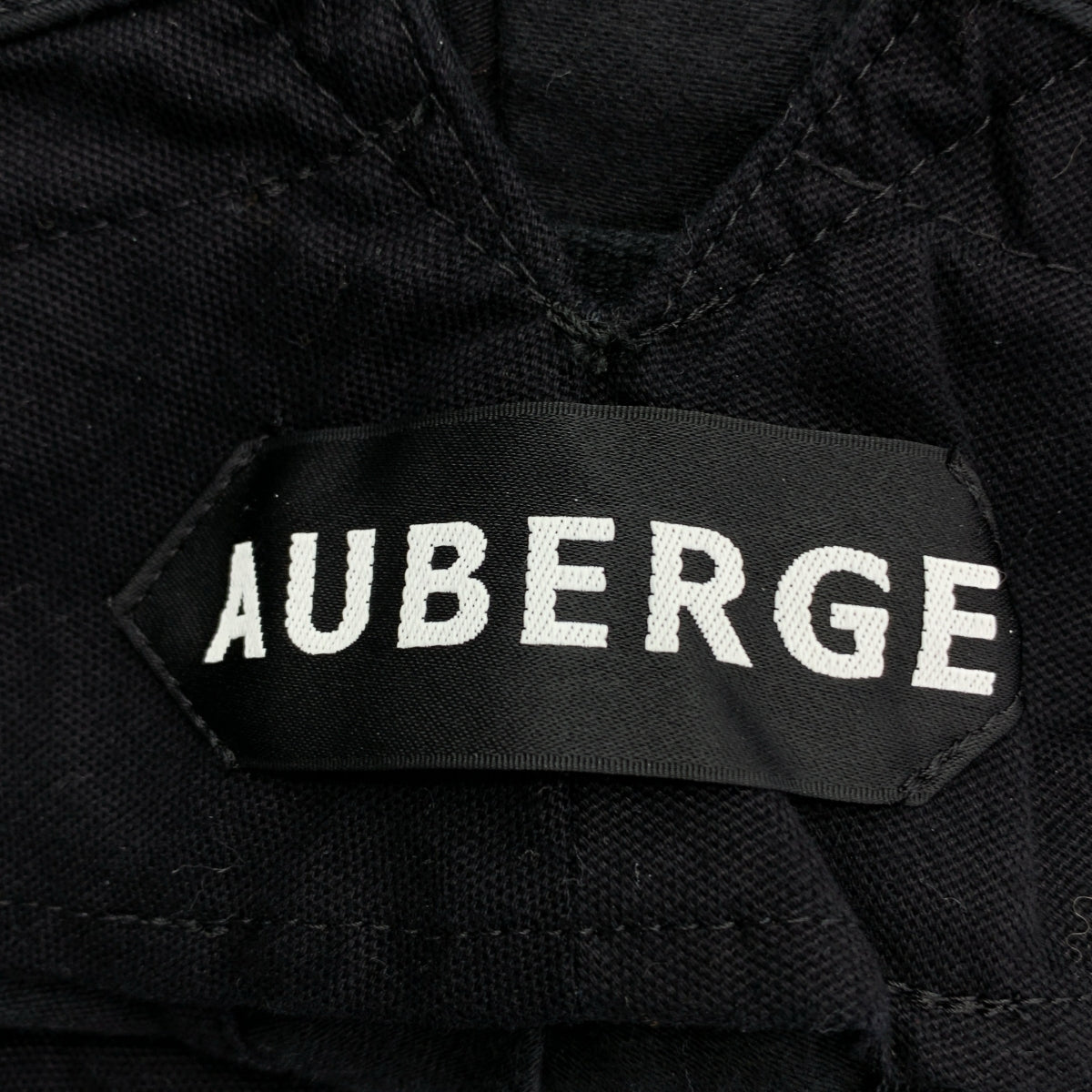 【美品】  AUBERGE / オーベルジュ | 2021AW | MC PEINTRE パーントル モールスキンコンプレ パンツ | 38 | ブラック | メンズ