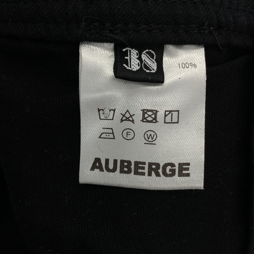 【美品】  AUBERGE / オーベルジュ | 2021AW | MC PEINTRE パーントル モールスキンコンプレ パンツ | 38 | ブラック | メンズ