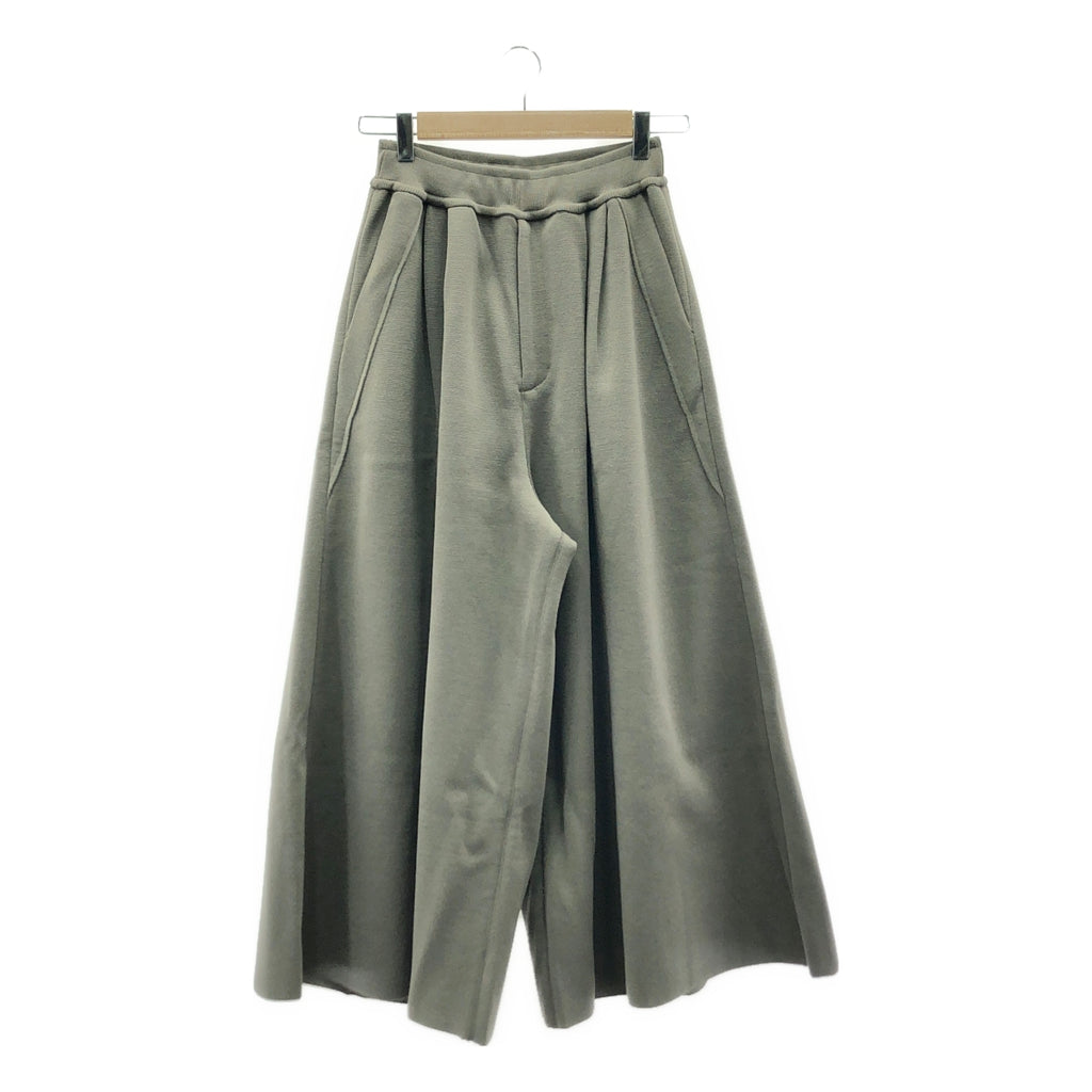 【新品】  CFCL / シーエフシーエル | TW MILAN RIB TUCKED WIDE PANTS パンツ | 1 | トープ | レディース