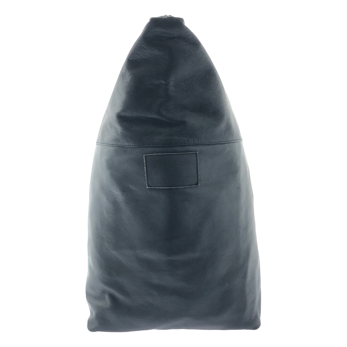 YOHJI YAMAMOTO POUR HOMME / 요우지야마모토 풀 옴므 | LEATHER TRIANGLE BAG 가죽 삼각형 원 숄더백 |
