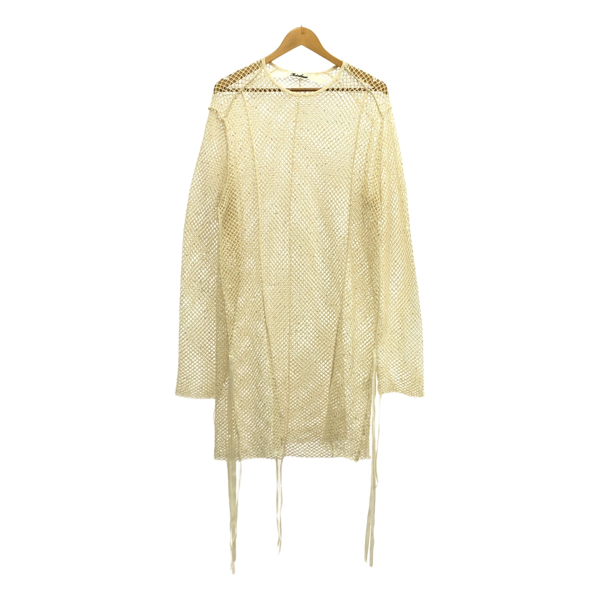 Midorikawa / Midorikawa | 2024SS | SEQUIN MESH L/S TEE 亮片 Russell 網眼長袖剪裁與縫製 | S | 男款