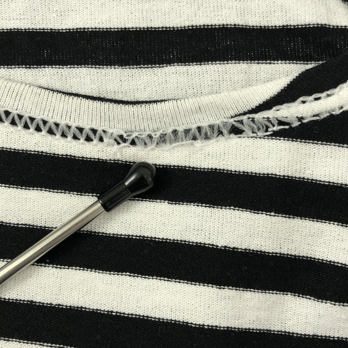 MADE by sunny side up / メイドバイサニーサイドアップ | Beethoven / ベートーベン クルーネック カットソー | ホワイト/ブラック | メンズ