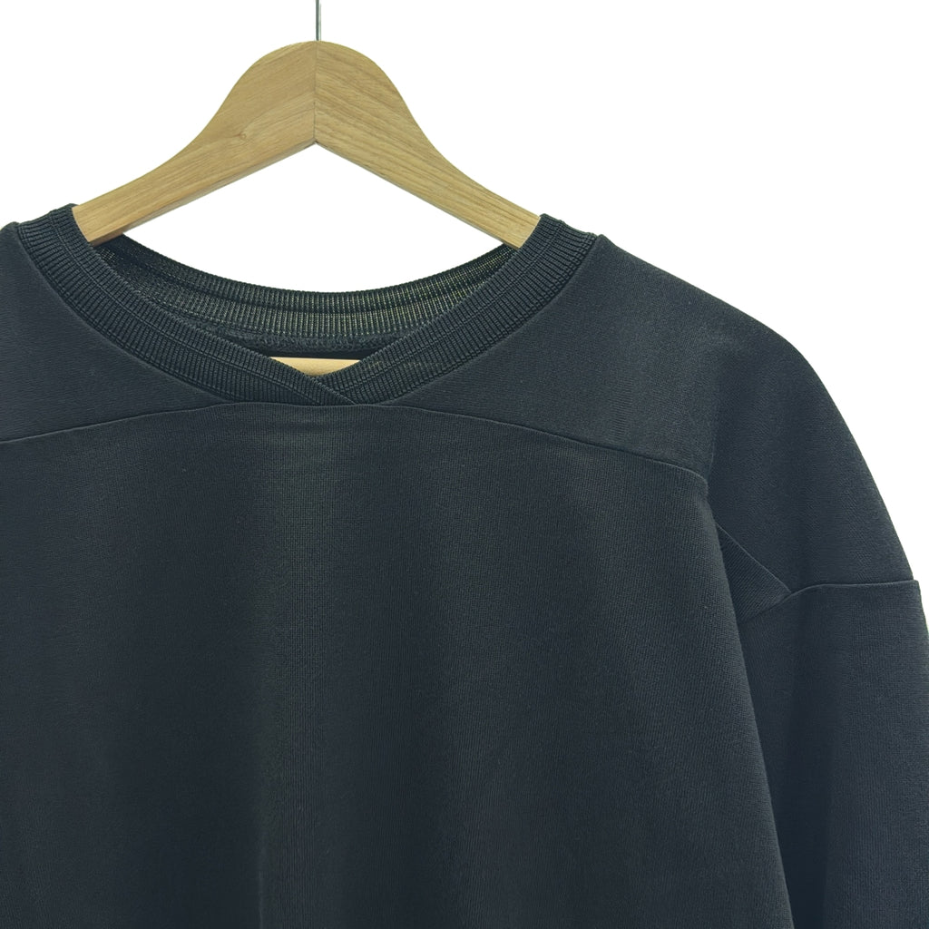 m.u Japoness / エムユー | NUMBER FOOTBALL Tシャツ | F | ブラック | レディース