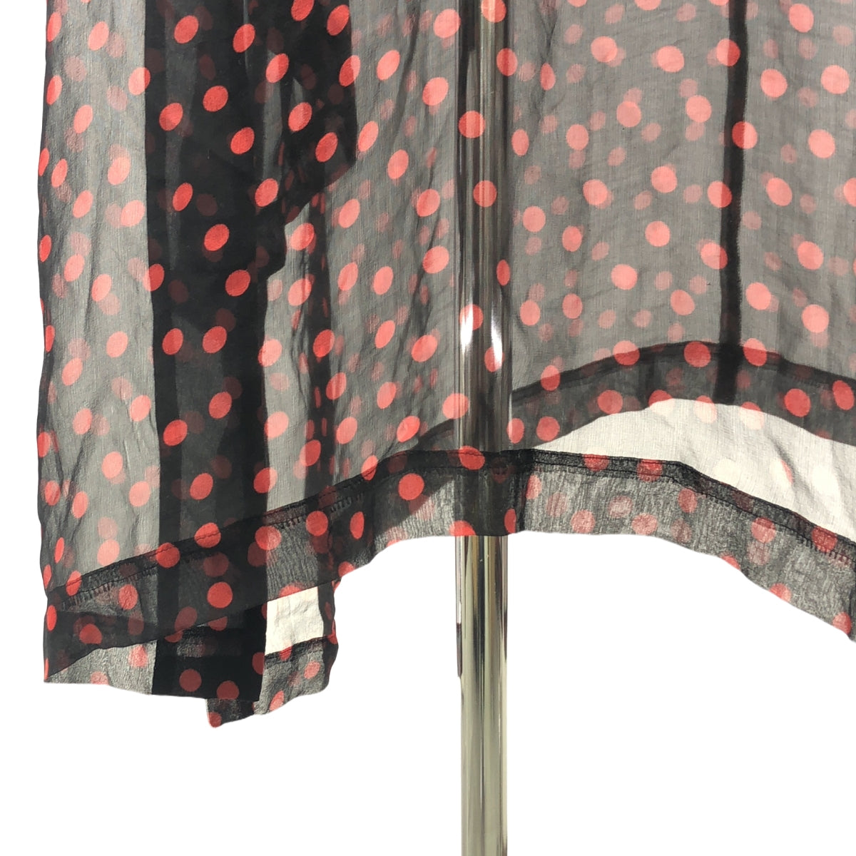 COMME des GARCONS | Dot See-Through Long Jacket | S | Women's