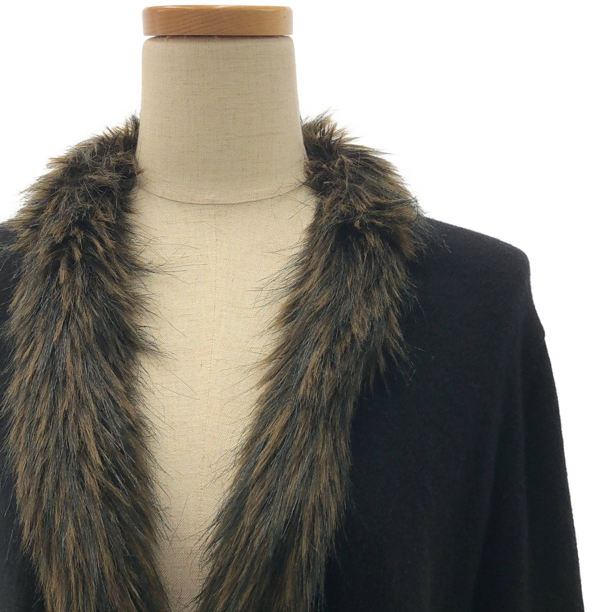 COMME des GARÇONS HOMME PLUS | 2010 秋冬 |羊毛毛皮浸拉鍊針織開襟衫 | SHOPBOP L 號 |男士