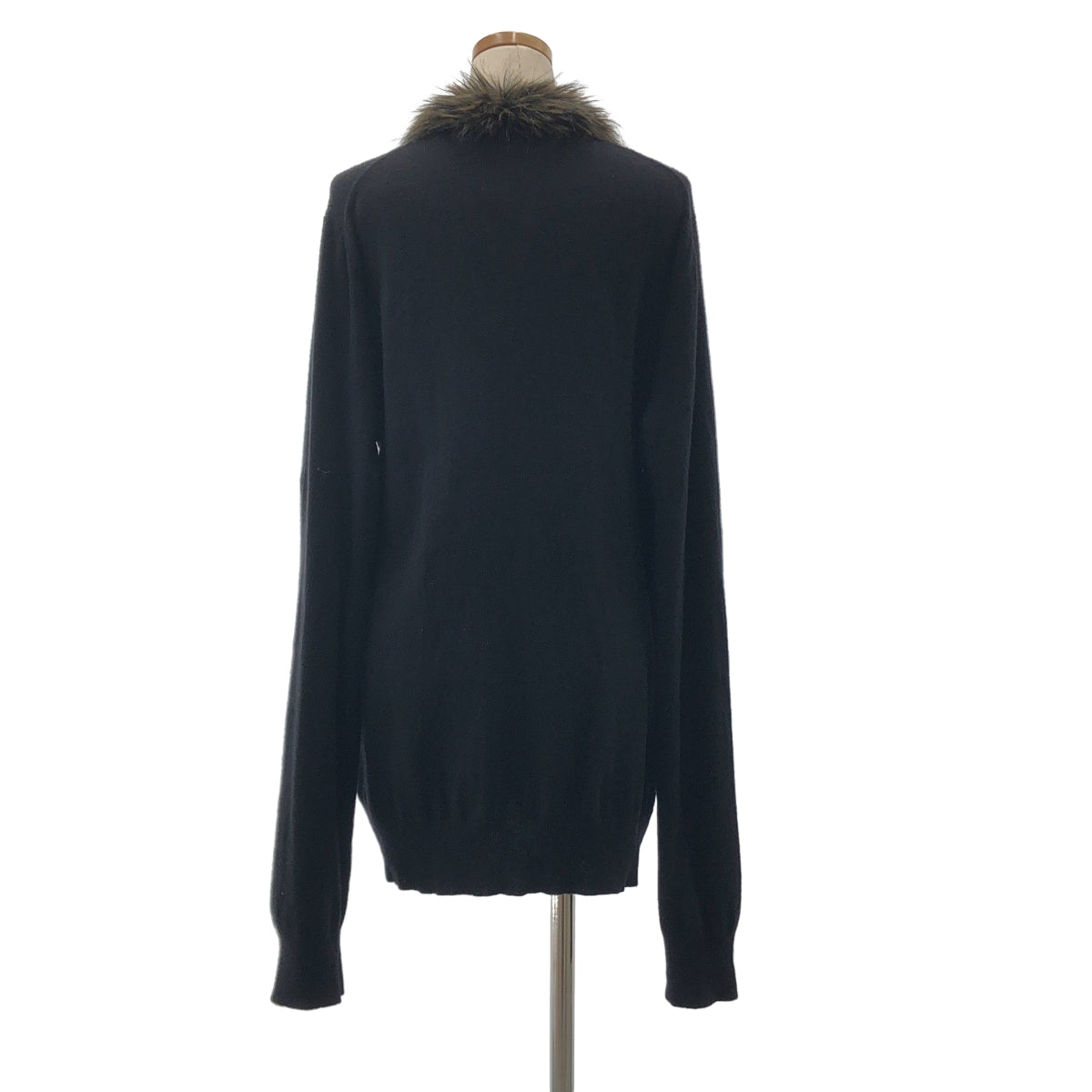 COMME des GARÇONS HOMME PLUS | 2010 秋冬 |羊毛毛皮浸拉鍊針織開襟衫 | SHOPBOP L 號 |男士